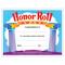 Trend Enterprises® 8.5" x 11" Colorful Classic Honor Roll Award Certificate, 6 Pack Bundle